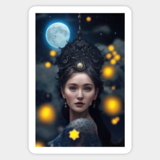 Moon Goddess Sticker